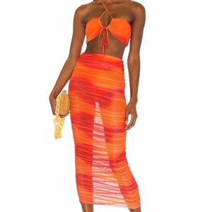 Camilla Coelho Kelly Top and Skirt Set. Size XS/ S